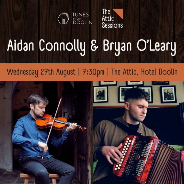 Attic Sessions Aidan Connolly & Bryan O'Leary